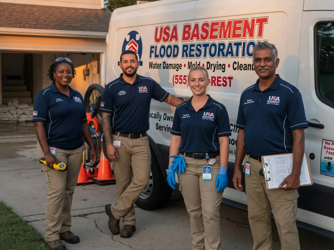 Basement Flood Cleanup company in Wright, AR